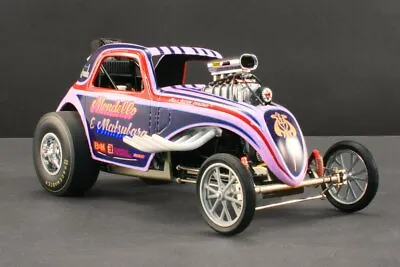 Altered Dragster Pink /Blue - Acme A1800815 - 1/18 Scale Diecast Model Toy Car • $165.99