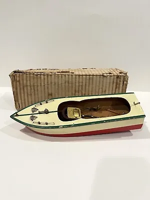 Vintage Battery Operated Toy Boat TMY KM2 Motor - Made In Japan • $65