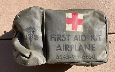 Vietnam Era US Army Military Field Gear 6545-919-6650 First Aid Medical Kit • $139.99