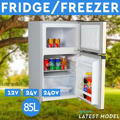 85L Portable Fridge Freezer 12V 24V 240V  For Camping Car Boating Caravan Bar  • $455