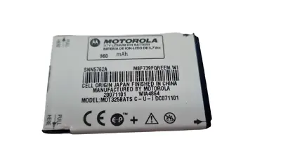 Motorola Snn5762a Used Battery Tested Condition Lot Of 25 • $30