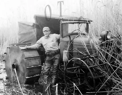 Antique Hunting Repro 8x10 Photo Duck Hunter With Modified Ford Model T Car • $11.99