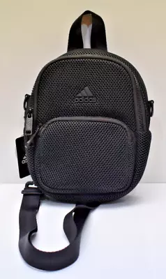 Adidas Airmesh Convertible Mini Backpack Unisex Black 146060C New! NWT • $66.66