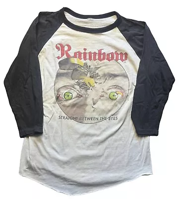 Vintage 1982 Rainbow Tour T-Shirt Ronnie James Dio Size Large White  • $150