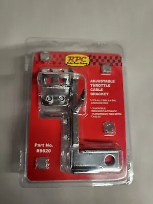 RACING RPCR9620 Adjustable Throttle Cable Bracket For Holley Carb/ AFB/ Carter • $19.95