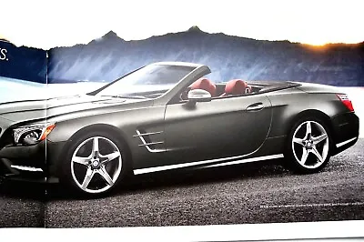 2013 Mercedes Sl 63 Amg Sl 550 Owners Sales Brochure W231 Sl Class Sl65 Amg New • $59.99