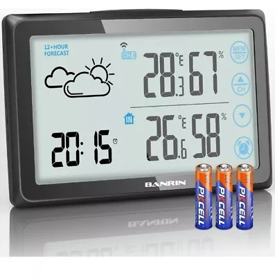 Weather Stations With Wireless Outdoor SensorBANRIN Weather Station For HomeFo • £19.99