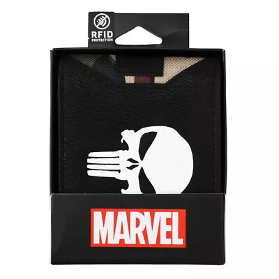 Bioworld Marvel Punisher Nylon Bifold Wallet • $14.99