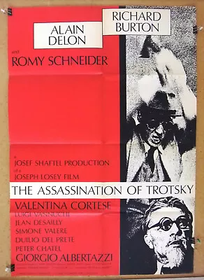 The Assassination Of Trotsky (Richard Burton) 40x27  British Movie Poster 70s  • $55