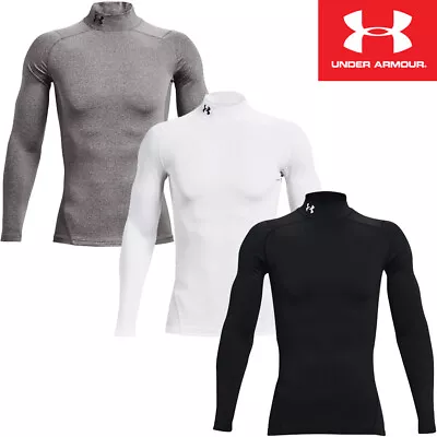 £39.99 • Buy UNDER ARMOUR Coldgear® COMPRESSION MEN'S LONG SLEEVE BASE LAYER MOCK