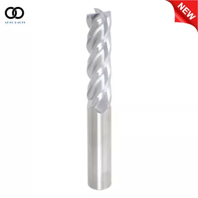 1/2  4 Flute Long Carbide End Mill 2  Length Of Cut 4  Overall Length New • $22.92