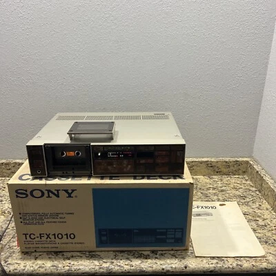 £196.79 • Buy *PARTS/REPAIR* Sony TC-FX1010 3 Head Stereo Cassette Tape Deck PLEASE READ