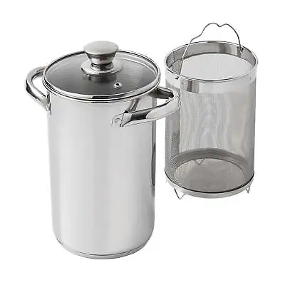 Stainless Steel 3.5-Quart Vegetable Steamer Pot • $20.50