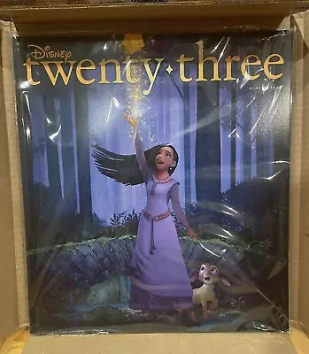 New Disney D23 Twenty-Three Magazine Winter 2023 Wish Animation Studios 100 • $8.91