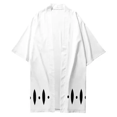 £16.16 • Buy BLEACH Aizen Sousuke Cloak Kimono Cardigan Robe Cospaly Costume  Casual Coat