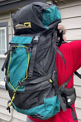 Vtg 1990s MOUNTAINSMITH Internal Frame Backpacking Hiking Camping Pack Backpack • $69.99