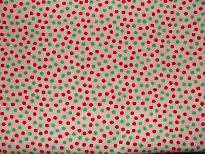 Christmas Red & Green Dots By Erin Michael For Moda Fabrics Bty • $8.95