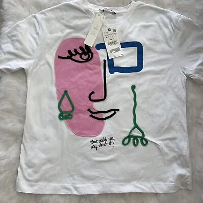 Zara Pop Art  Graphic Shirt Sz Medium • $24.50