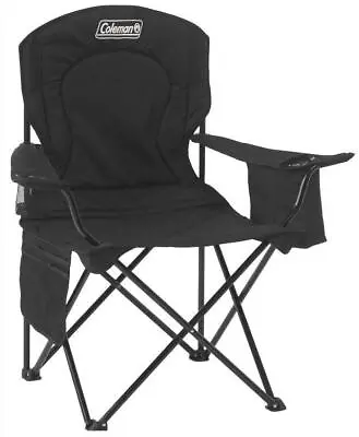 $33.24 • Buy Coleman Quad Portable Camping Chair With Built-In Cooler - Black