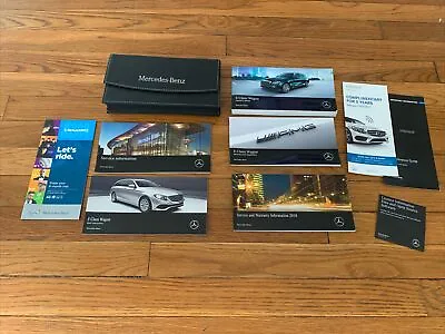 2018 Mercedes Benz E Class Wagon AMG Owners Manual  With Case OEM Free Shipping • $115.50