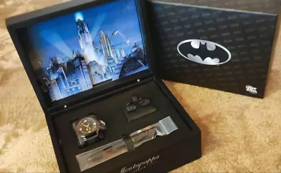 Montegrappa (Batman Box Set) Watch&Cufflinks Ballpoint Pen Wz/Box Limited Rare • $4696.99