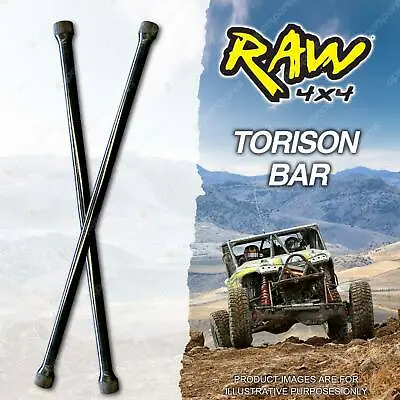 Raw 4x4 Rate Increased HD Torsion Bars For HOLDEN RODEO RA 40mm Lift LEN 1144mm • $271.61