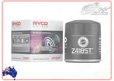 $31.74 • Buy Ryco Syntec Oil Filter FOR Suzuki Vitara 99-02 1.6 16V(TA03) Soft Top SUV Z418ST