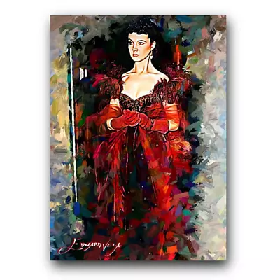 Vivien Leigh #6 Art Card Limited 30/50 Edward Vela Signed (Movies Actress) • $4.99