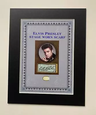 Elvis Presley #c  Personally Owned & Worn Concert Scarf Swatch Loa & Free Gifts • $37.32