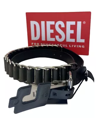 Diesel B-bul Belt X08145 Ps890 T8013 Mens Size 90 Genuine Rrp 120$ • $142