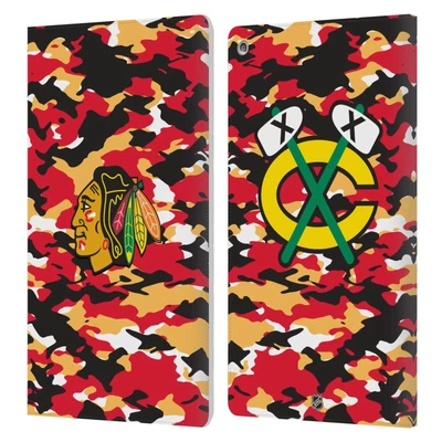 $24.95 • Buy Official Nhl Chicago Blackhawks Leather Book Wallet Case Cover For Amazon Fire