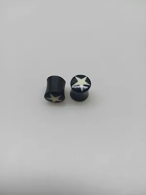 00g Bone  Star  Organic Earplugs • $10