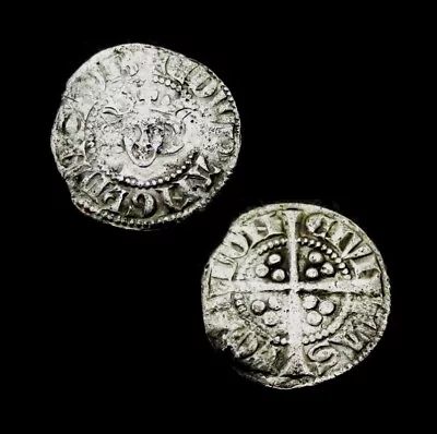 W848) Edward 1st Medieval Hammered Silver Penny - London Mint Town • £29