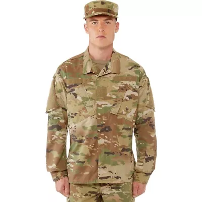 OEM DLATS OCP Shirt 50/50 Multicam Combat Coat USGI - Many Sizes - New W/ Tags • $12