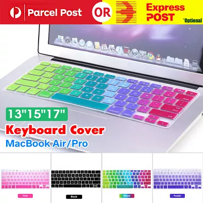 Keyboard Cover Silicone Skin Protector For Macbook Air Pro 13  14  16  2023 AU • $5.69