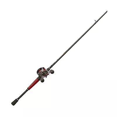 Quantum Pulse Baitcast Reel And Fishing Rod Combo ComfortGrip Rod Handle Ri... • $114.99