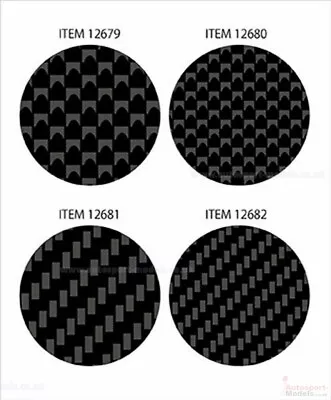 Carbon Fibre Waterslide Decal Sheets 120mm X 185mm • £7.23