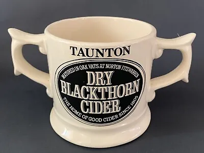 £11.49 • Buy Taunton Dry Blackthorn Cider Mug Double Handled Loving Cup Pub Bar Man Cave Wade