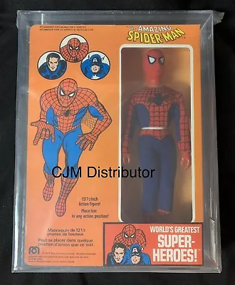 1977 MEGO WGSH Spider-Man AFA 90 1OF2 Highest Grade • $79500