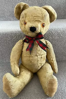 Antique Vintage Chad Valley Musical Teddy Bear Teddy Bears Picnic W/ Label 1950s • £65