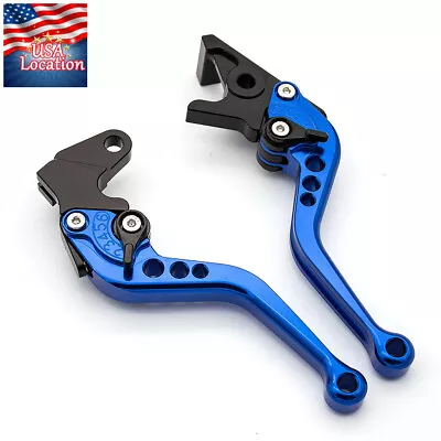 For SV650 SV650S 1999-2009 DL650/V-STROM 2004-2010 CNC Brake Clutch Levers Short • $24.99