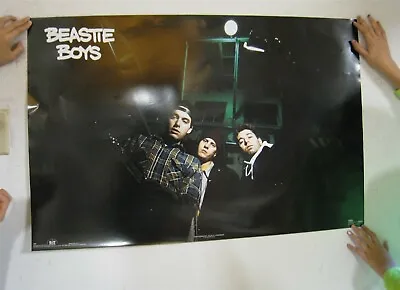 The Beastie Boys Poster Band Shot 1980s Green Light • $169.47