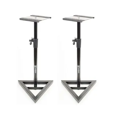 Adjustable Studio Monitor Stands Small & Large Speakers - Pair | AxcessAbles • $59.99