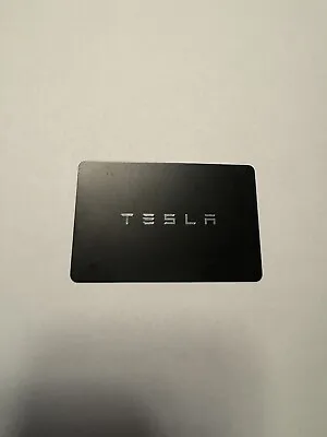 Original Tesla Model S 3 X Y Plaid Key Card Black • $22