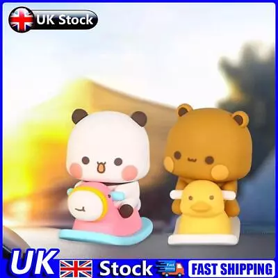 6.5cm Bubu Dudu Figure Model Art Bear Toy Bubu Dudu Panda Bear Figure Toys UK • £5.49