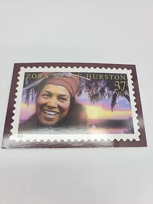 Postcard Zora Neale Hurston 37 USA American Author Ediz Musini F Albaro Trieste • $9.99