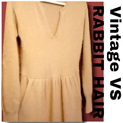 Victoria Secrets Moda International Rabbit Hair Sweater Dress • $80