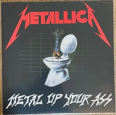 Metallica - Metal Up Your A**/ No Life Til Leather Blue Vinyl • $145