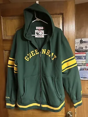 Mitchell & Ness Jacket XL Green Bay Packers • $85