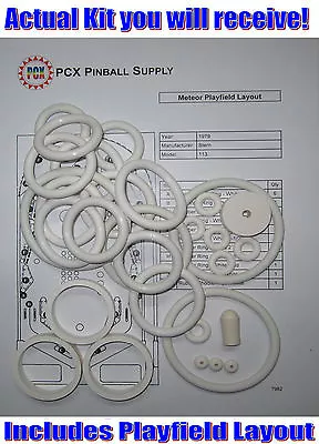 1979 Stern Meteor Pinball Machine Rubber Ring Kit • $27.45